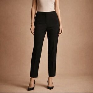 Counterparts Luxe Stretch Black Tailored Ankle Pants Size 12 NWT